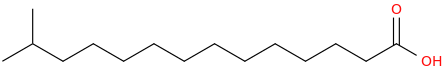 Tetradecanoic acid, 13 methyl 